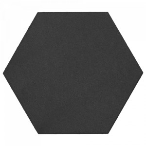 Piastrelle zeskant 60x60x4cm S.C. Nero A. van Elk BV